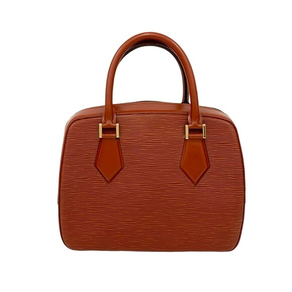 Louis Vuitton Handbags - LOUIS VUITTON Authentic Brown Leather Boston Bag